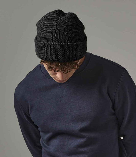 Beechfield Reflective Beanie | Black