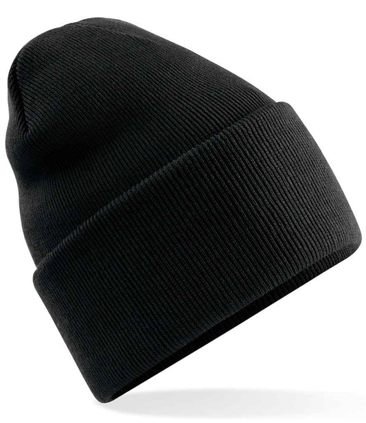 Beechfield Original Recycled Deep Cuffed Beanie | Black