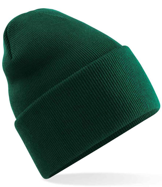 Beechfield Original Recycled Deep Cuffed Beanie | Bottle Green