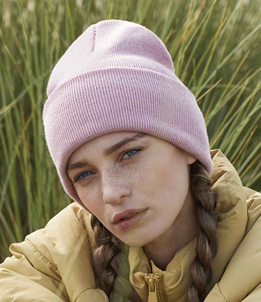 Beechfield Original Recycled Deep Cuffed Beanie | Dusky Pink