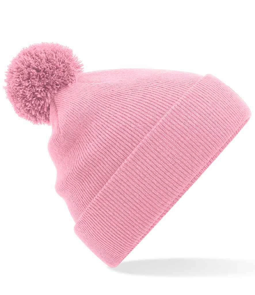 Beechfield Kids Original Pom Pom Beanie | Dusky Pink