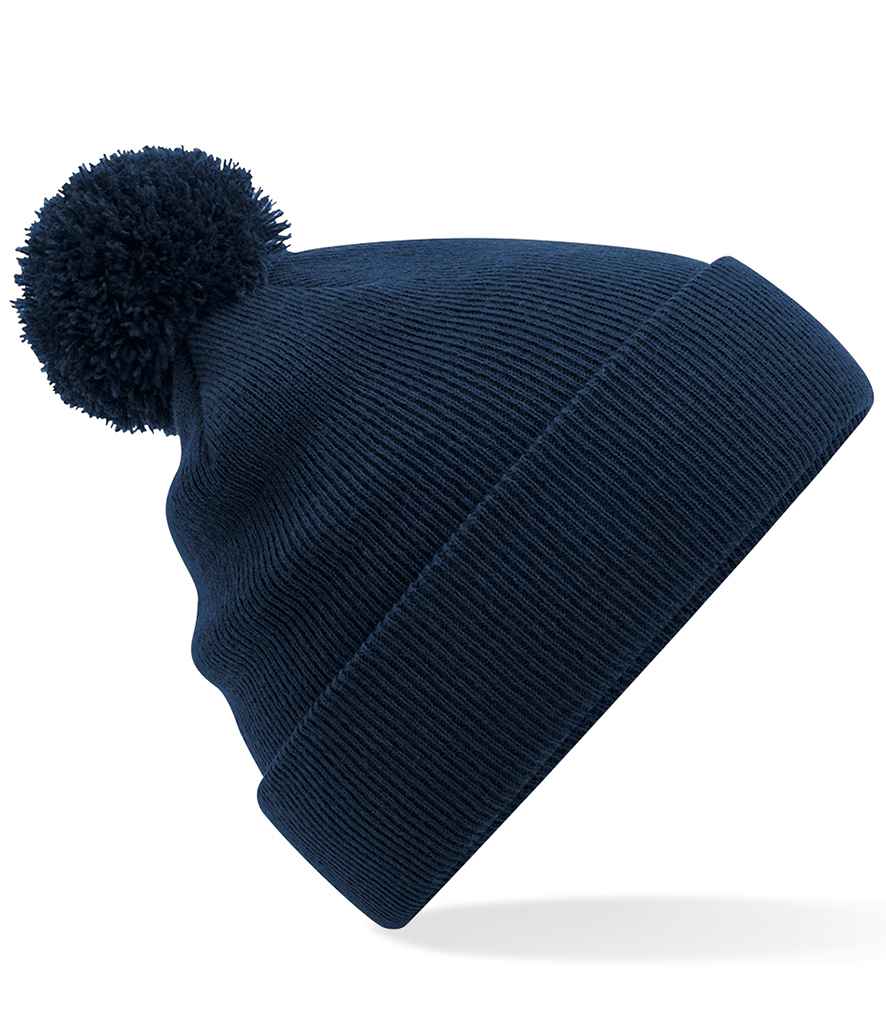 Beechfield Kids Original Pom Pom Beanie | French Navy