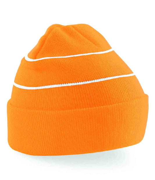 Beechfield Enhanced-Viz Beanie | Fluorescent Orange