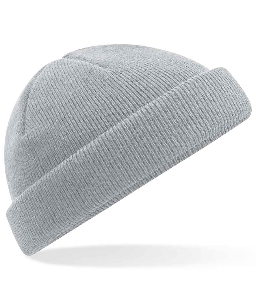 Beechfield Recycled Mini Fisherman Beanie | Light Grey