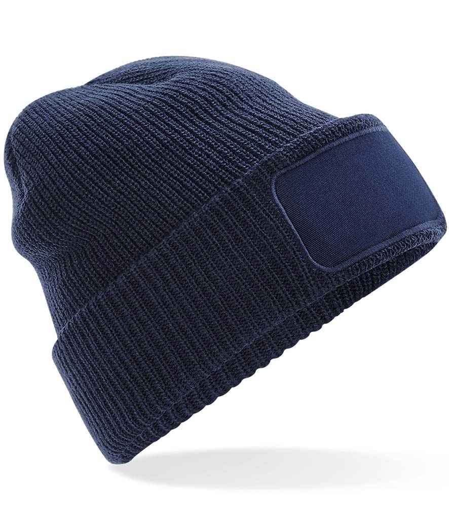 Beechfield Thinsulate™ Patch Beanie | French Navy