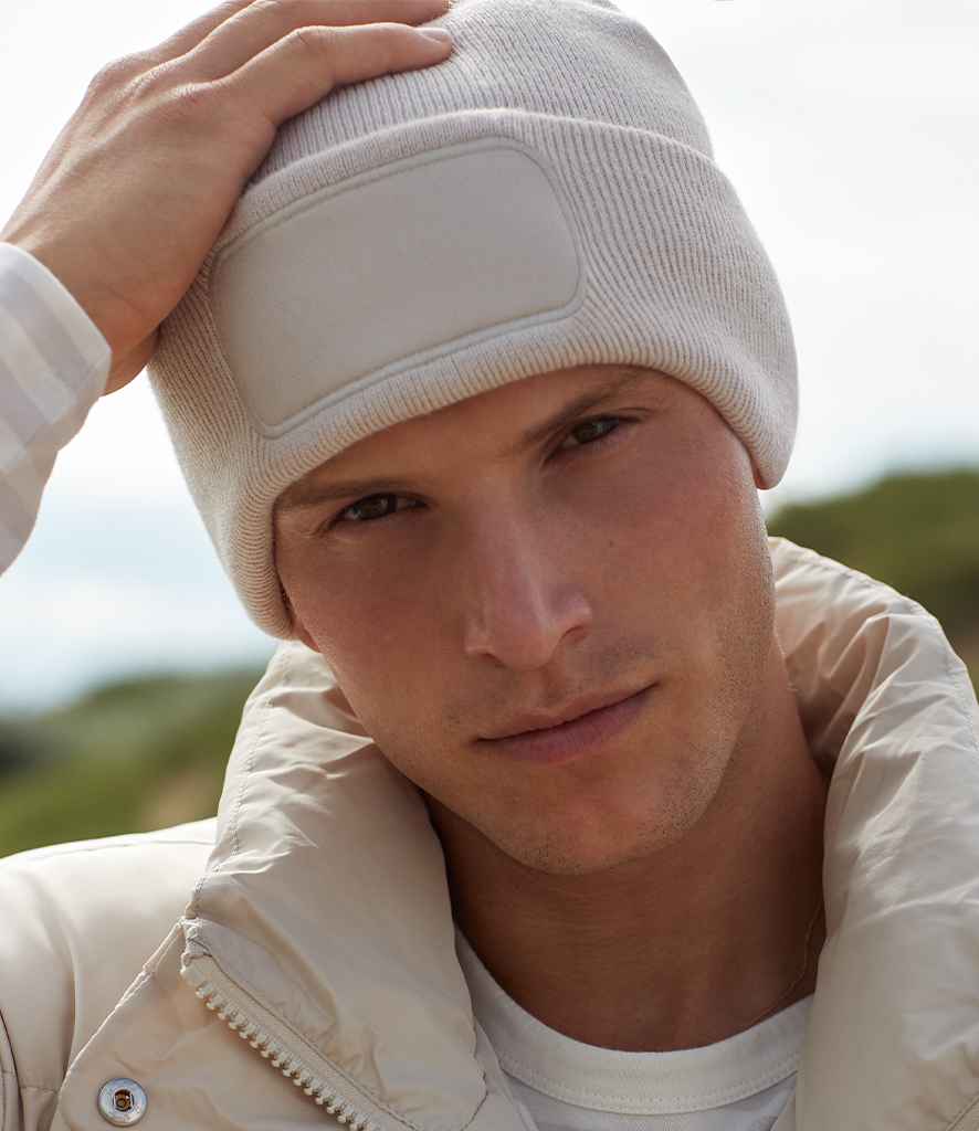 Beechfield Original Patch Beanie | Almond