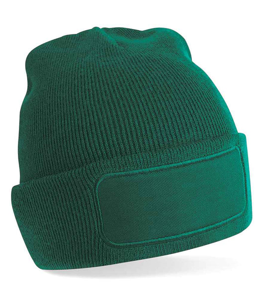 Beechfield Original Patch Beanie | Bottle Green