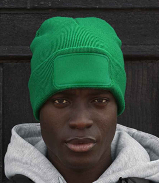 Beechfield Original Patch Beanie | Kelly Green