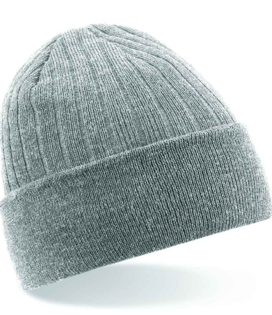 Beechfield Thinsulate™ Beanie | Heather Grey