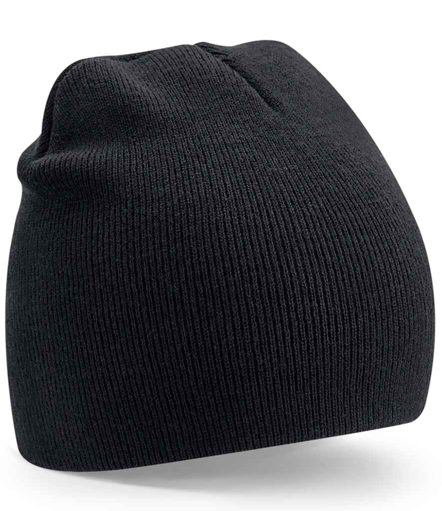 Beechfield Recycled Original Pull-On Beanie | Black