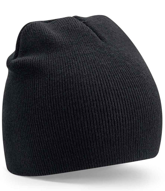 Beechfield Recycled Original Pull-On Beanie | Black