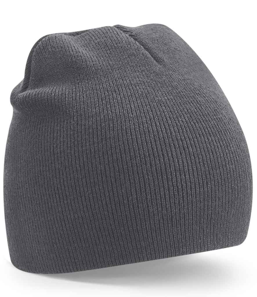 Beechfield Recycled Original Pull-On Beanie | Graphite Grey