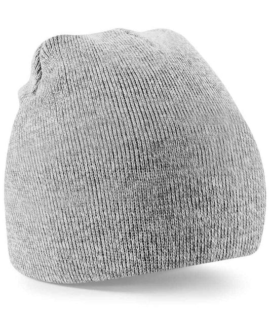 Beechfield Original Pull-On Beanie | Heather Grey