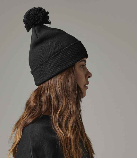 Beechfield Organic Cotton Snowstar® Beanie | Black