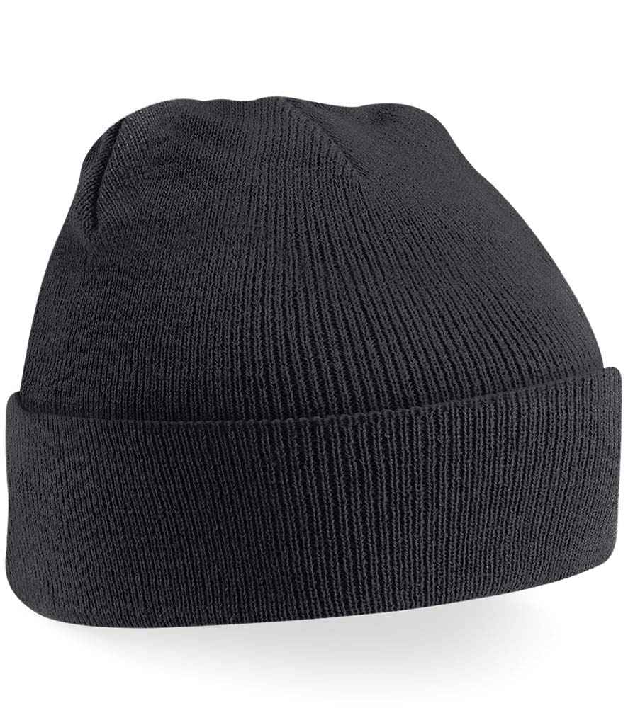 Beechfield Kids Original Cuffed Beanie | Black