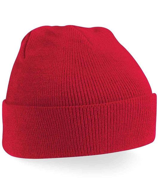 Beechfield Kids Original Cuffed Beanie | Classic Red