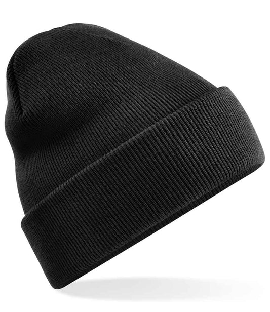 Beechfield Recycled Original Cuffed Beanie | Black