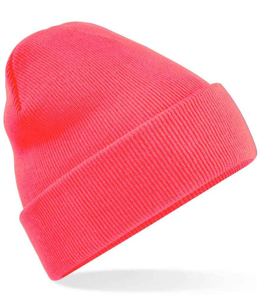 Beechfield Original Cuffed Beanie | Fluorescent Pink