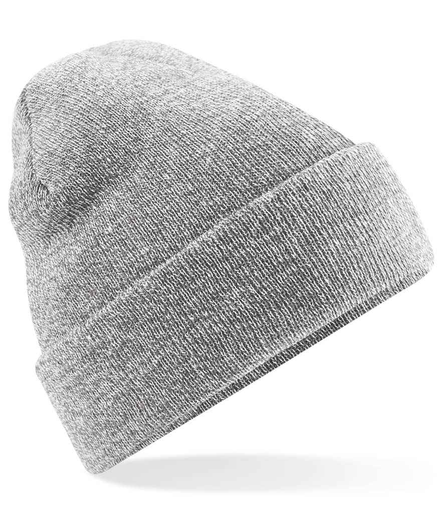 Beechfield Original Cuffed Beanie | Heather Grey