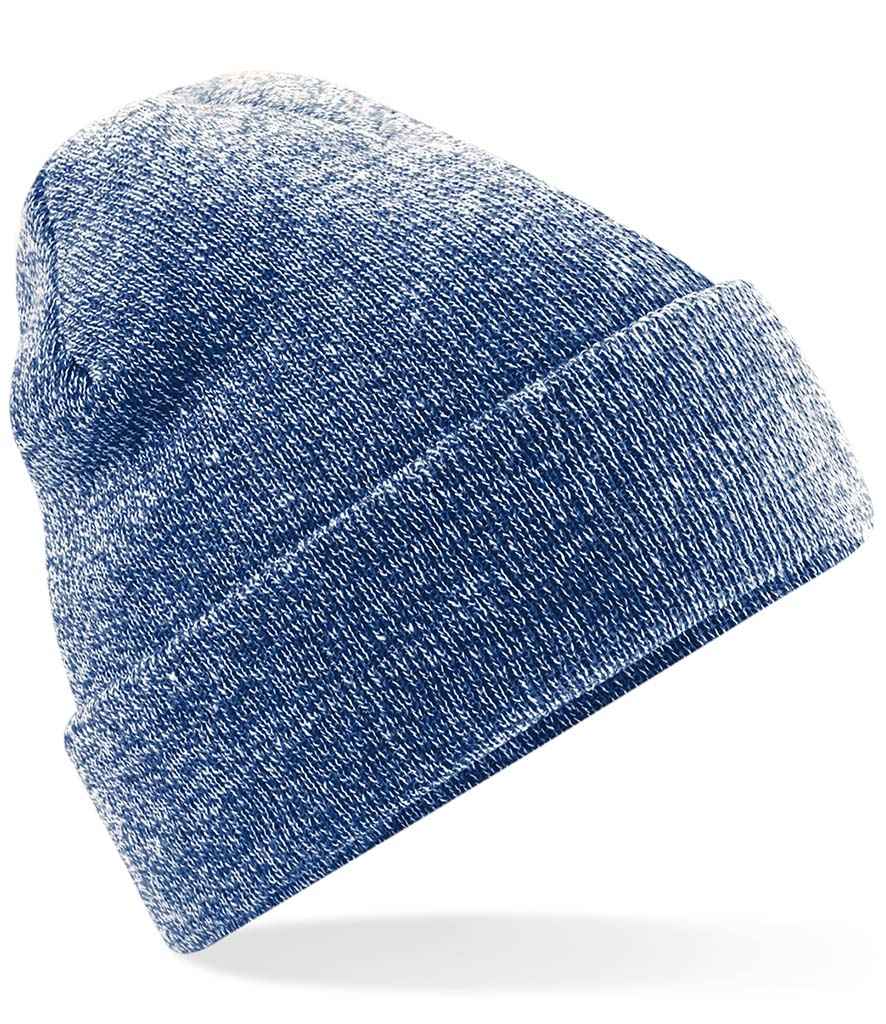 Beechfield Original Cuffed Beanie | Heather Navy
