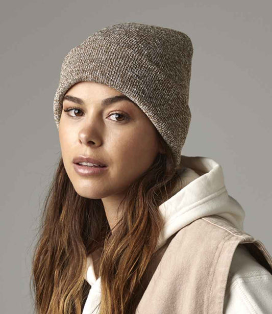 Beechfield Original Cuffed Beanie | Heather Oatmeal