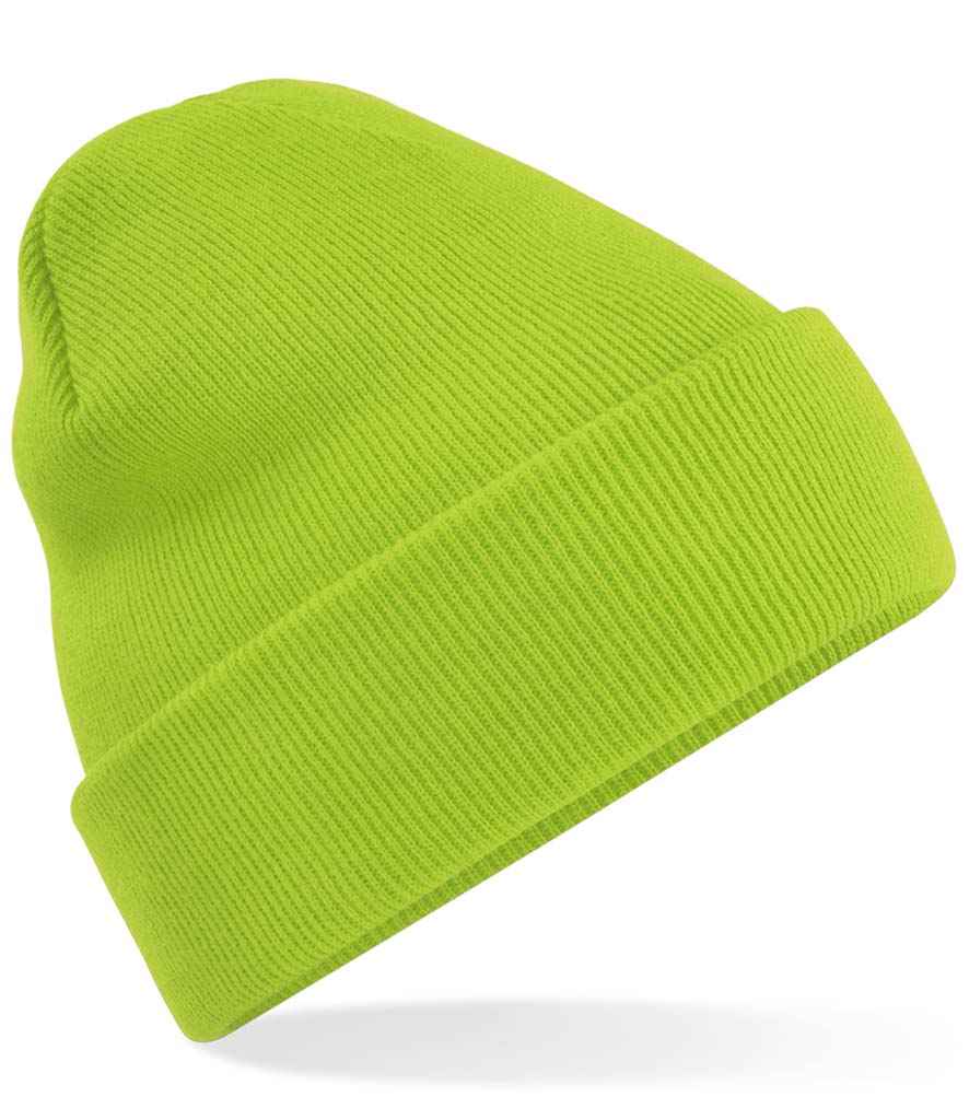 Beechfield Original Cuffed Beanie | Lime Green