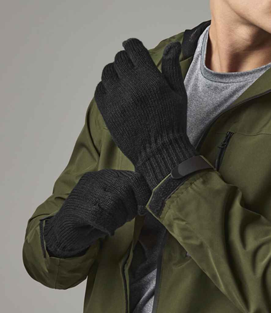 Beechfield Touchscreen Smart Gloves | Black