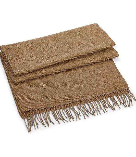 Beechfield Classic Woven Scarf | Biscuit