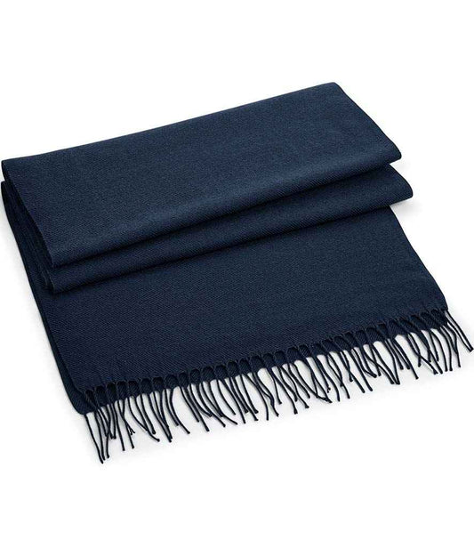 Beechfield Classic Woven Scarf | French Navy