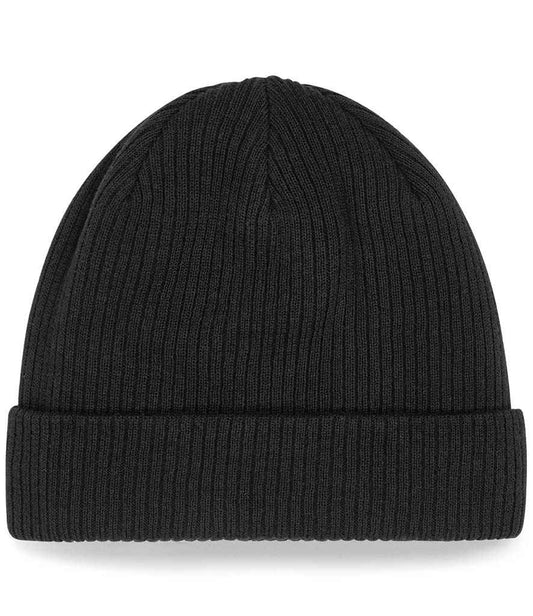 Beechfield Organic Cotton Beanie | Black