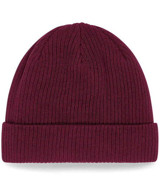 Beechfield Organic Cotton Beanie | Burgundy