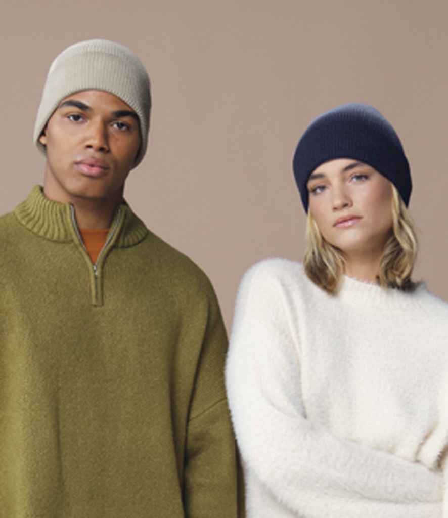 Beechfield Dip Dye Beanie | Navy Dip Dye
