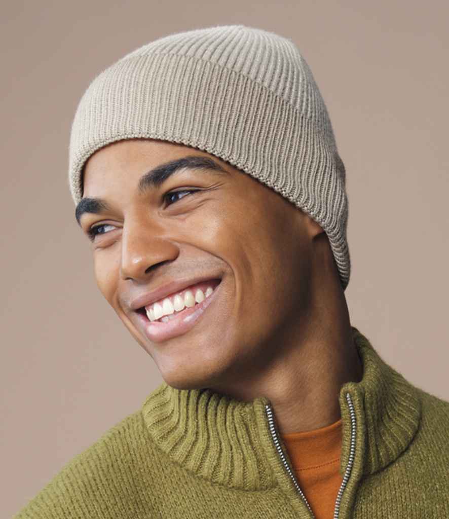 Beechfield Dip Dye Beanie | Natural Stone Dip Dye