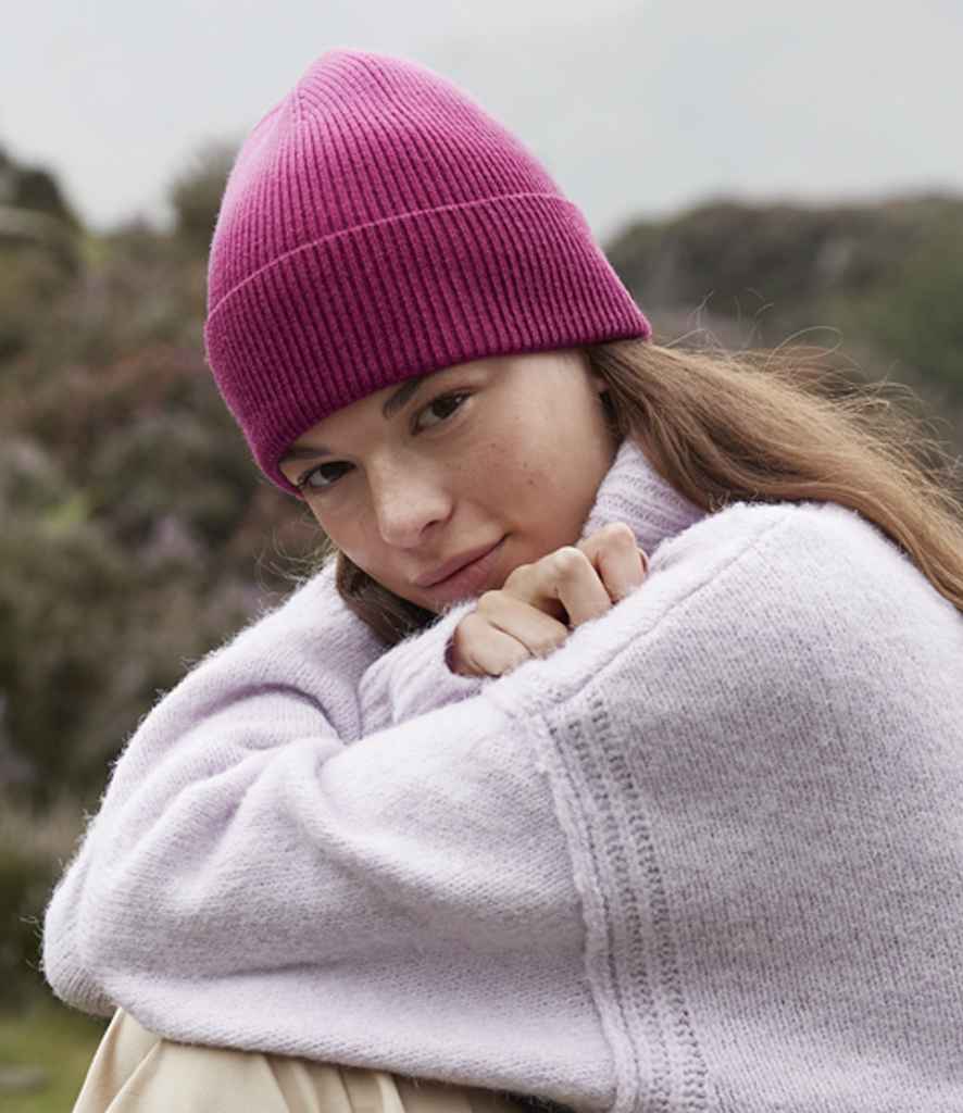Beechfield Dip Dye Beanie | Pink Dip Dye