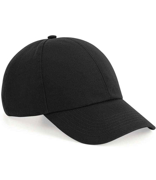 Beechfield Organic Cotton 6 Panel Cap | Black