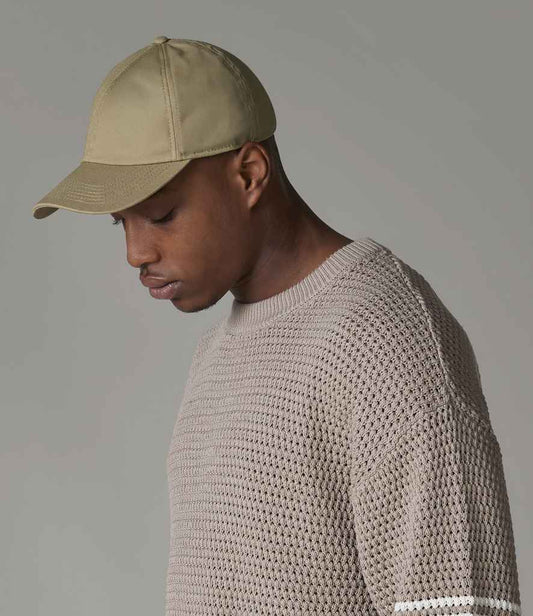 Beechfield Organic Cotton 6 Panel Cap | Desert Sand