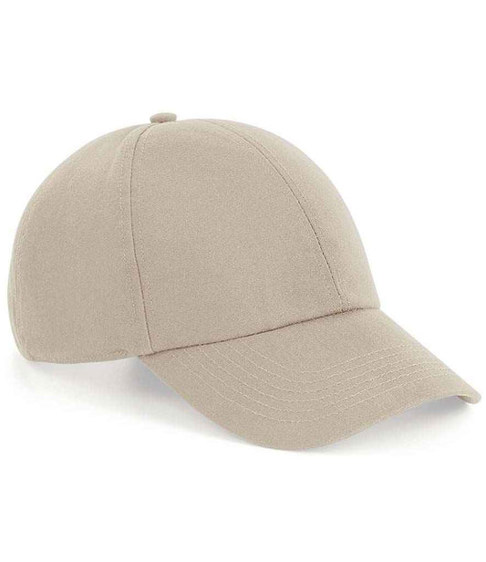 Beechfield Organic Cotton 6 Panel Cap | Sand