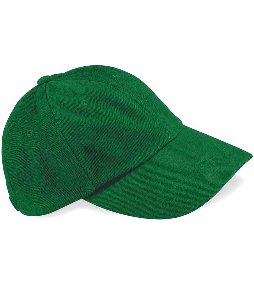 Beechfield Heavy Brushed Low Profile Cap | Forest Green