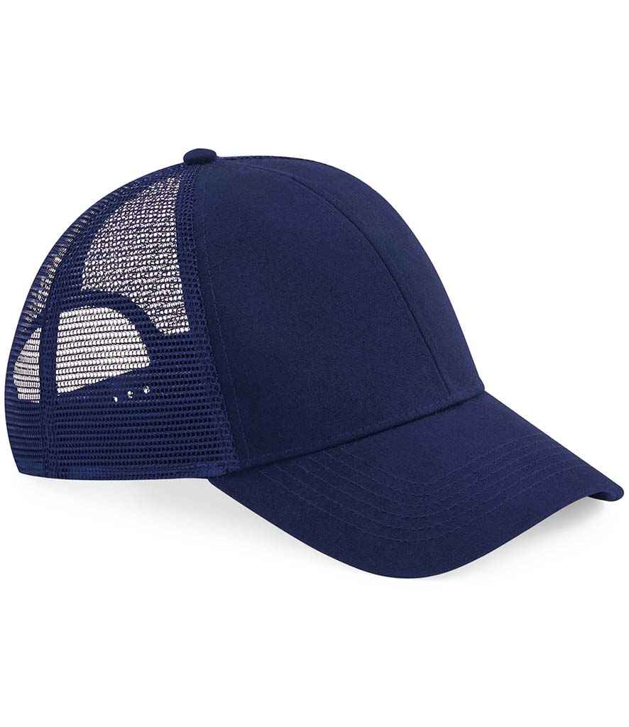 Beechfield Organic Cotton Trucker Cap | Oxford Navy