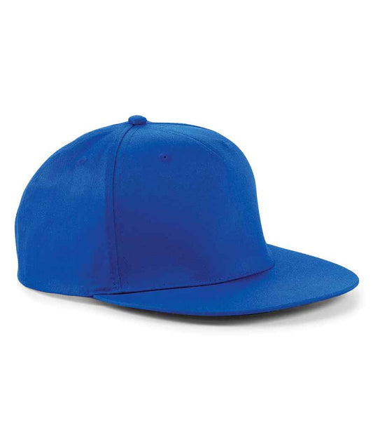 Beechfield 5 Panel Snapback Rapper Cap | Bright Royal