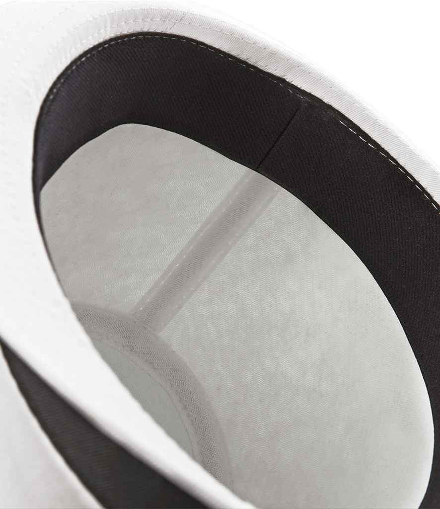 Beechfield Fedora | White/Black