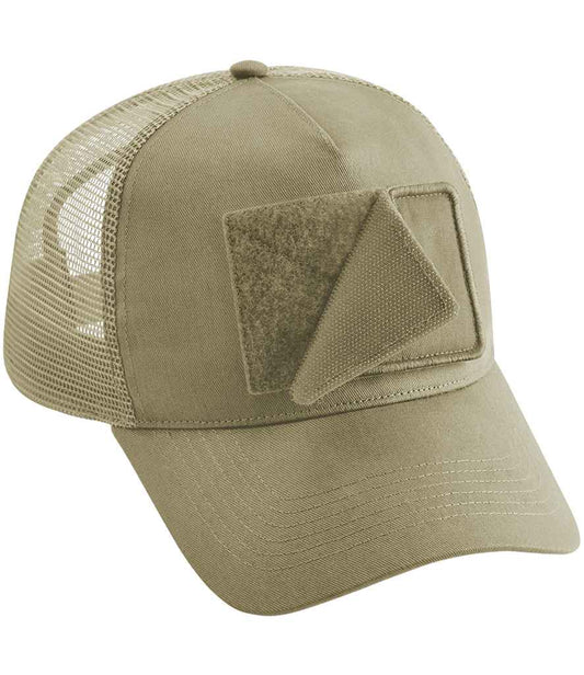 Beechfield Patch Snapback Trucker Cap | Desert Sand