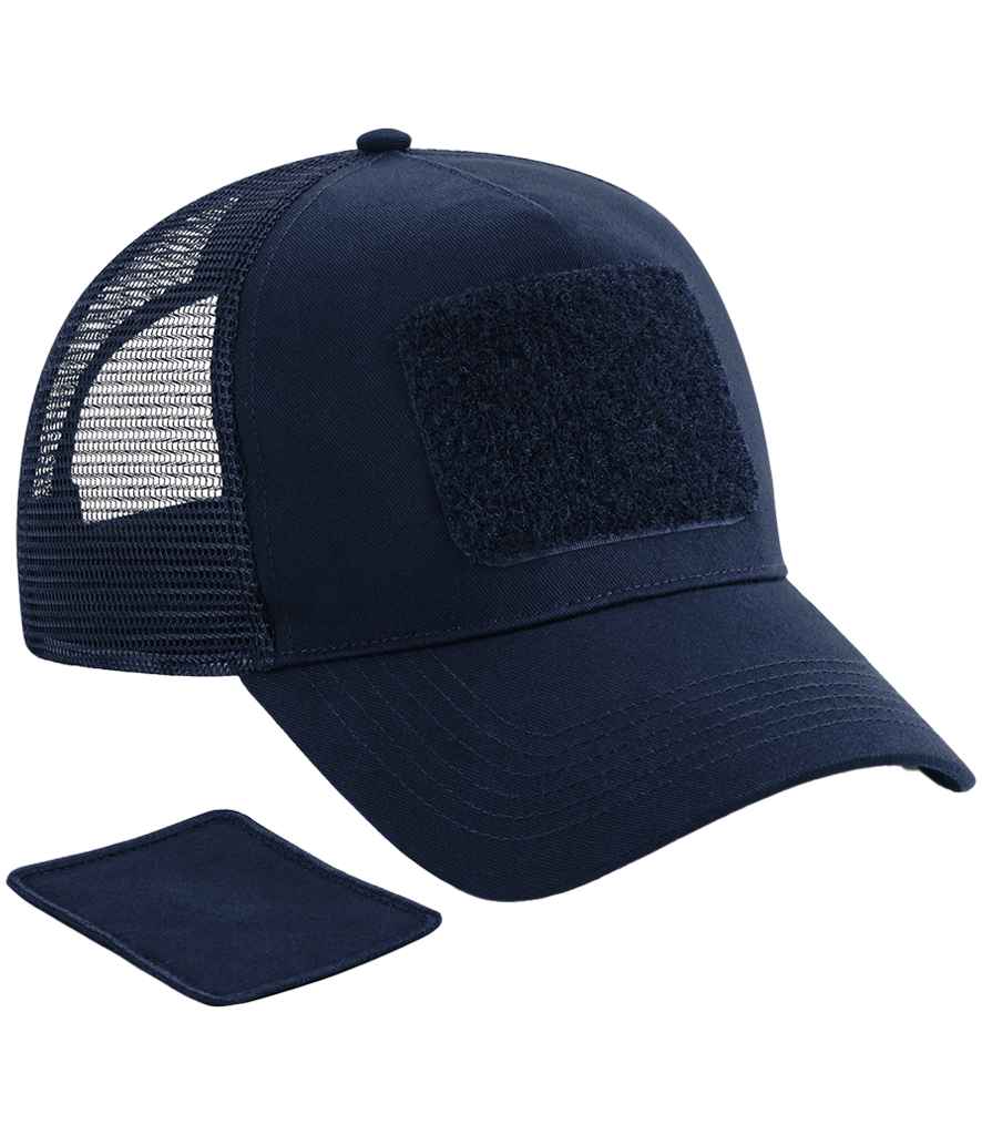 Beechfield Patch Snapback Trucker Cap | French Navy