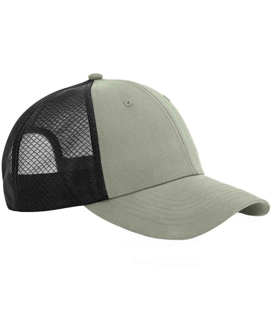 Beechfield Technical Mesh Trucker Cap | Fresh Green/Black