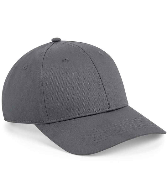 Beechfield Urbanwear 6 Panel Snapback Cap | Graphite Grey