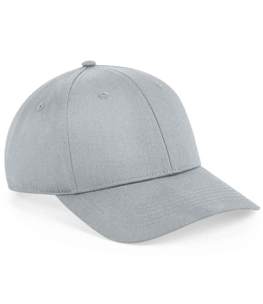 Beechfield Urbanwear 6 Panel Snapback Cap | Light Grey