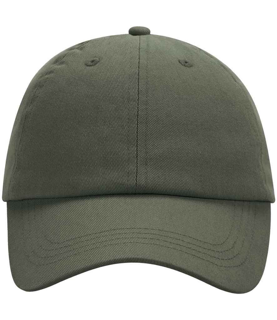 Beechfield Junior Low Profile 6 Panel Dad Cap | Olive Green