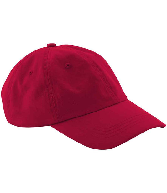Beechfield Low Profile 6 Panel Dad Cap | Classic Red