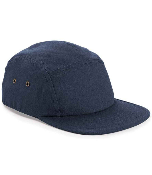 Beechfield Canvas 5 Panel Cap | Navy