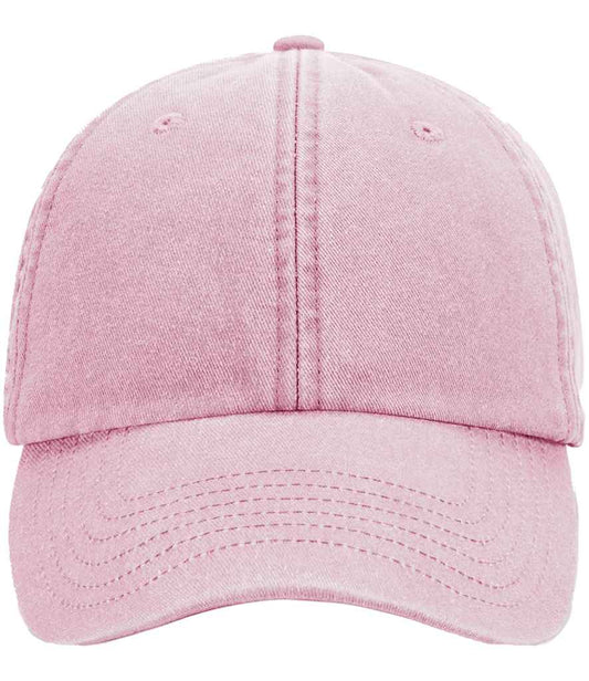 Beechfield Junior Low Profile Vintage Cap | Vintage Dusky Pink